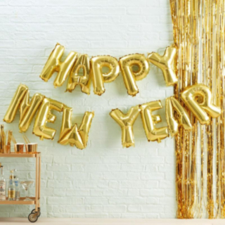 Happy New Year Foliopallot Kulta