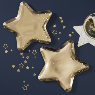 Glitter Tähtilautaset