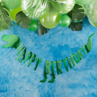 Dinosaur Happy Birthday Kirjainnauha