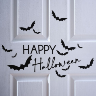Lepakko Halloween Tarrat