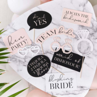 Team Bride Valokuvausrekvisiitta