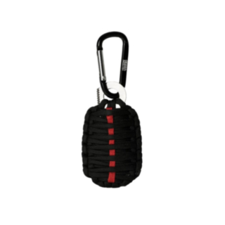 Paracord Selviytymisgranaatti Musta