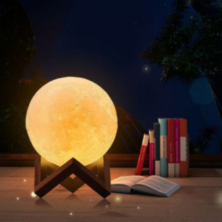3D LED Kuuvalaisin
