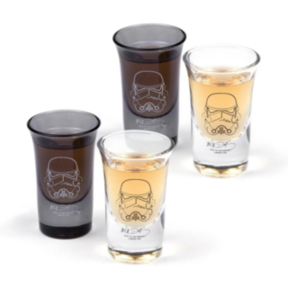 Star Wars® Stormtrooper Shottilasi 4-pack