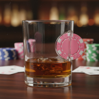 Kasino Pokerimerkki Lasi