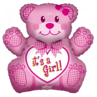 Nalle It's A Girl Foliopallo