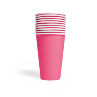 Pahvimukit Hot Pink