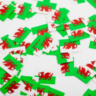 Wales Lippukonfetit