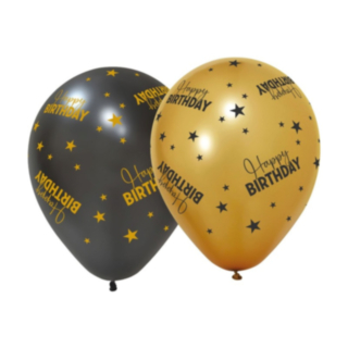 Happy Birthday Golden Celebrations Lateksipallot