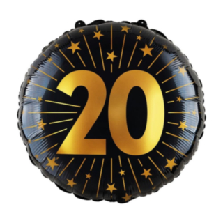 20-Vuotis Golden Celebrations Folioilmapallo
