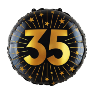 35-Vuotis Golden Celebrations Folioilmapallo