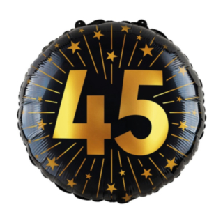 45-Vuotis Golden Celebrations Folioilmapallo