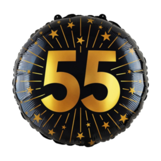 55-Vuotis Golden Celebrations Folioilmapallo