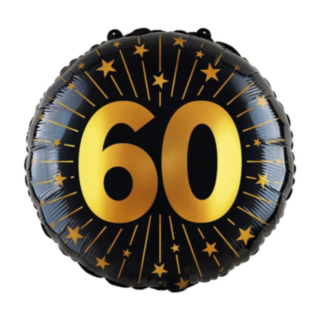 60-Vuotis Golden Celebrations Folioilmapallo