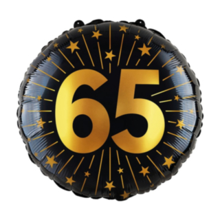 65-Vuotis Golden Celebrations Folioilmapallo
