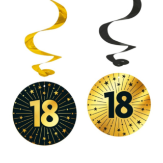 18-vuotis Golden Celebrations Kierrekoristeet