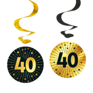 40-vuotis Golden Celebrations Kierrekoristeet