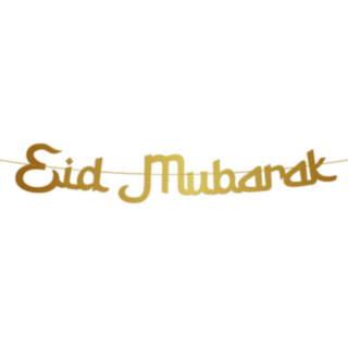 Eid Mubarak Koristenauha Kulta