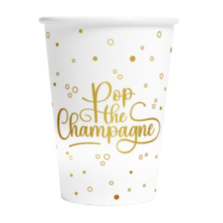 Pop the Champagne Kertakäyttömukit