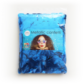 Pyöreä Konfetti Metallinen Sininen