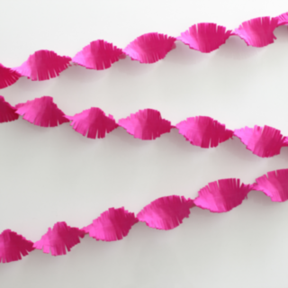 Kreppipaperiköynnös Pinkki