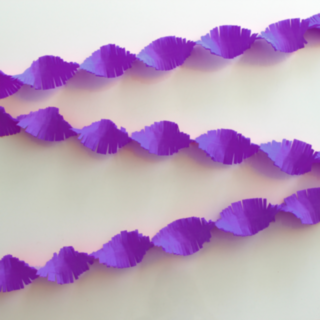 Kreppipaperiköynnös Violetti