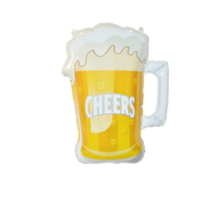 Oluttuoppi Cheers Folioilmapallo