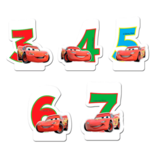 Autot® Numerokakkukynttilät