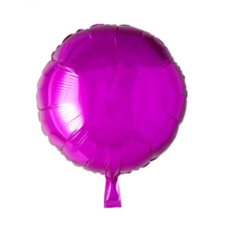Pöyreä Foliopallo Hot Pink