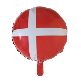 Tanskan Lippu Folioilmapallo