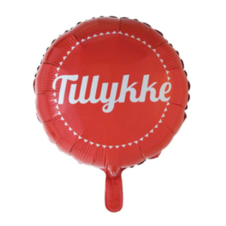 Tillykke Folioilmapallo