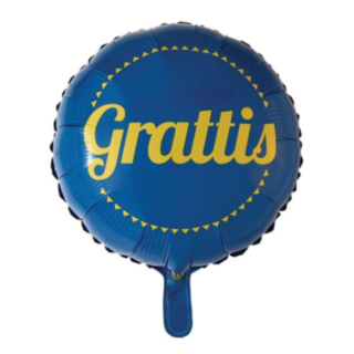 Pyöreä Grattis Foliopallo