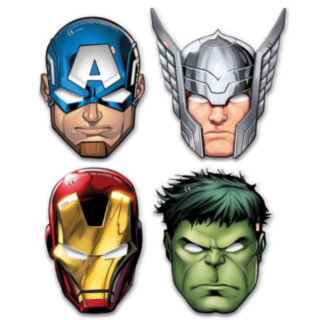 Avengers® Pahvinaamiot