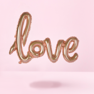 Love Folioilmapallo Ruusukulta