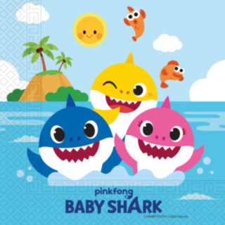 Baby Shark -lautasliinat