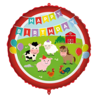 Maatila Happy Birthday Folioilmapallo