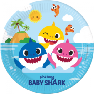 Baby Shark® -pahvilautaset