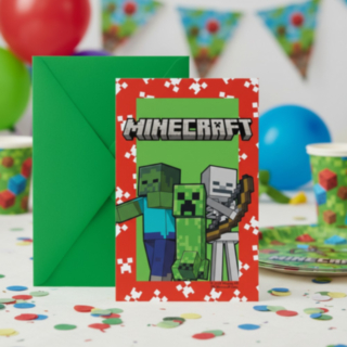Minecraft® Kutsukortit