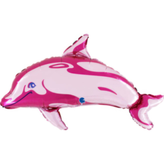 Delfiini Folioilmapallo Pinkki