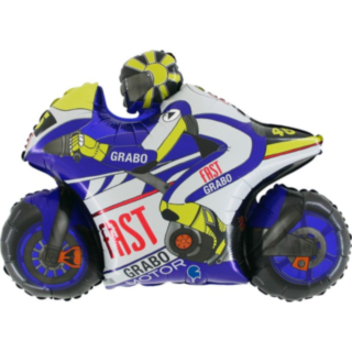 MotoGP Moottoripyörä Foliopallo Sininen