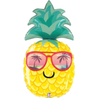 Ananas Aurinkolaseilla Foliopallo