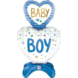 Baby Boy Sydän Foliopallo
