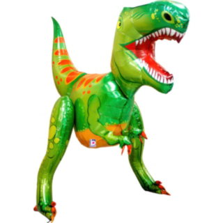 Jätti Dinosaurus Folioilmapallo Vihreä