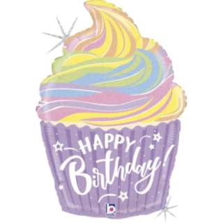 Happy Birthday Cupcake Foliopallo