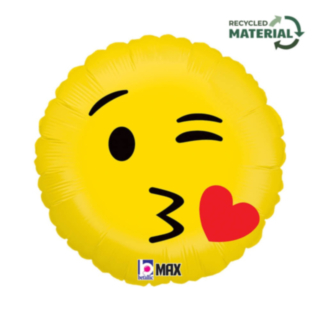 Emoji Suudelma Folioilmapallo
