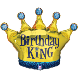 Kruunu Happy Birthday Foliopallo