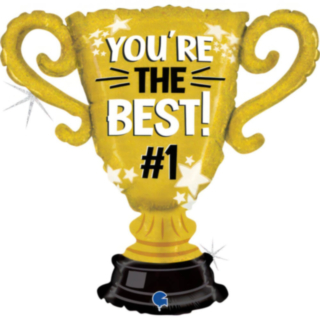 Pokaali You're The Best Folioilmapallo
