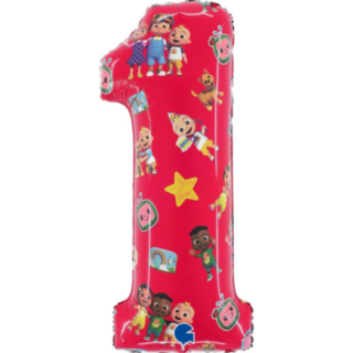 Cocomelon® 1 Numero Foliopallo