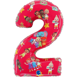 Cocomelon® 2 Numero Foliopallo