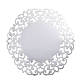 Lasercut Pöytätabletit Hopea
